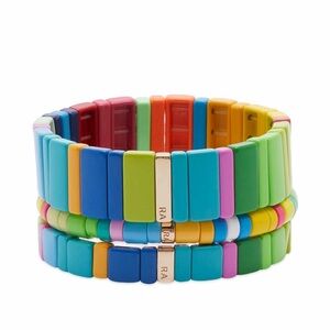 NWOT Roxanne Assoulin Women's Starburst Bracelets - Set of 3